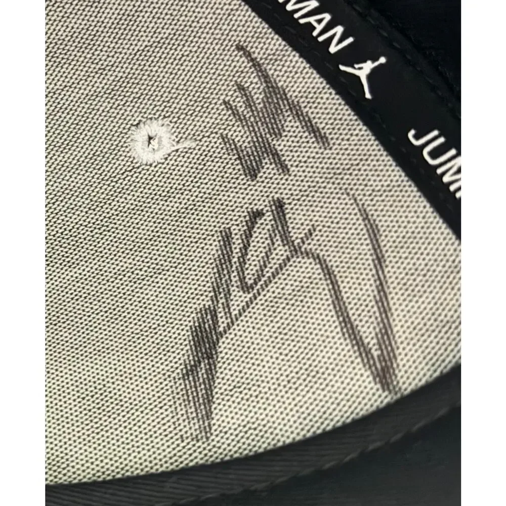 Jordan RE2PECT Derek Jeter Snapback Hat Black Adjustable Cap Autographed unknown